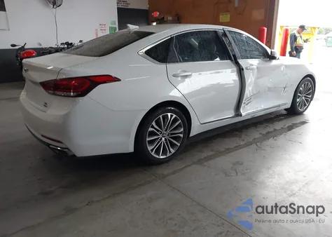 2017 Genesis G80 3.8 z USA, uszkodzony, nr VIN KMHGN4JEXHU176572